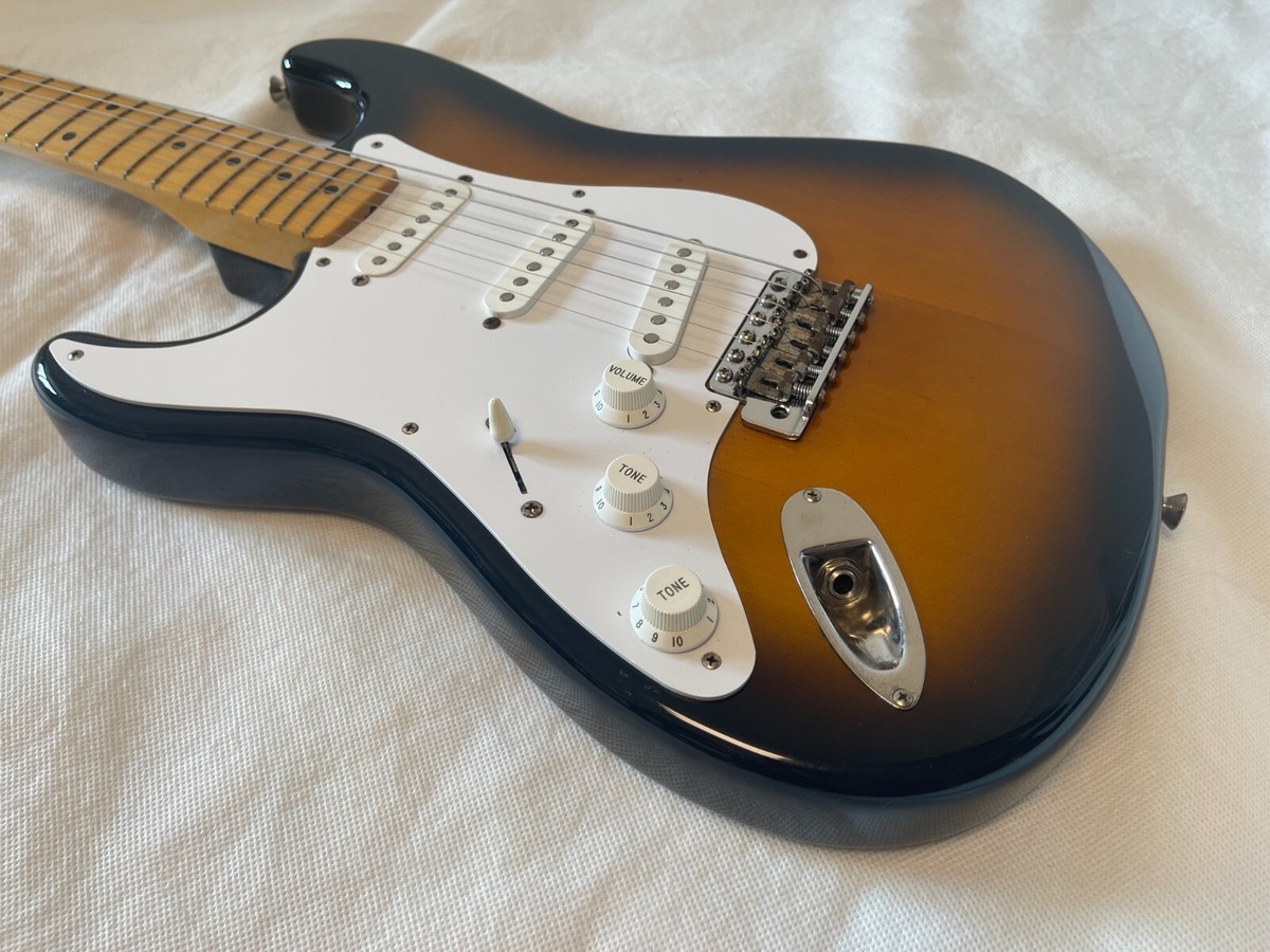 Fender Japan ST57 Left-hand Stratocaster Guitar 2-Tone Sunburst