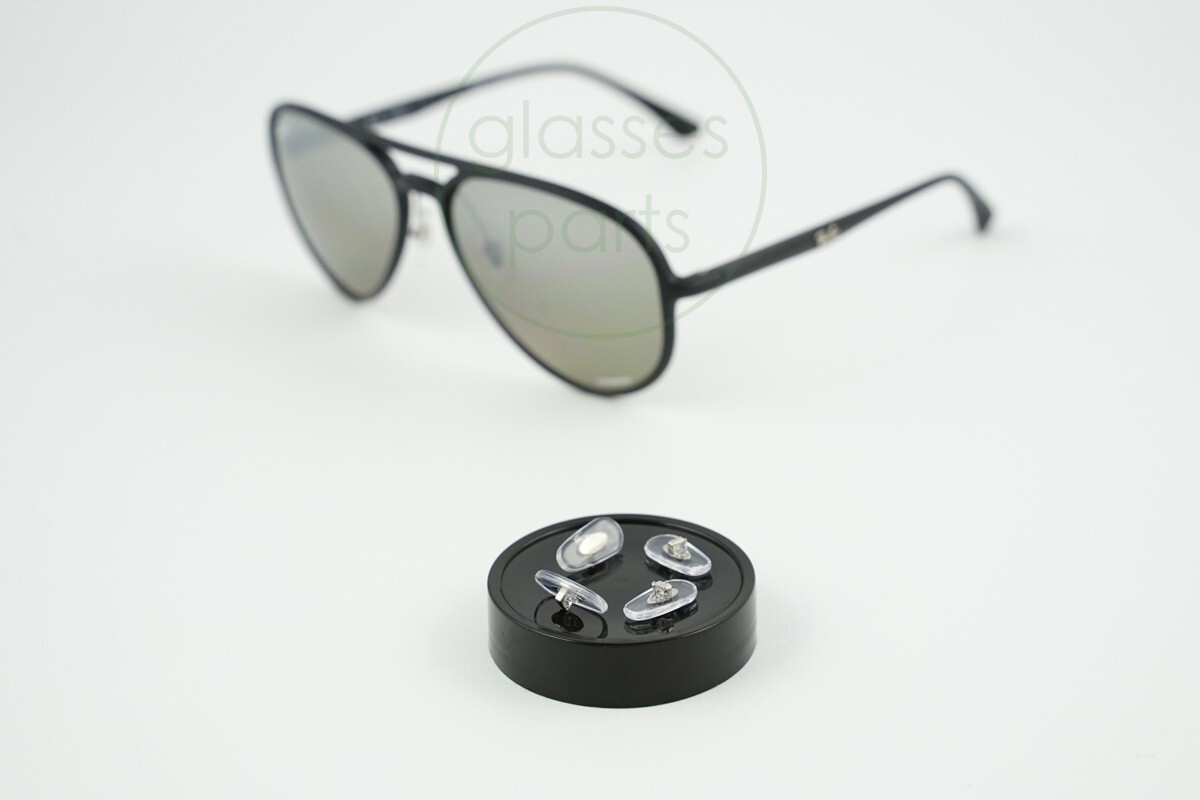RB 4320-CH (2x Pairs) Nose Pads for Ray-Ban Replacement Nosepads