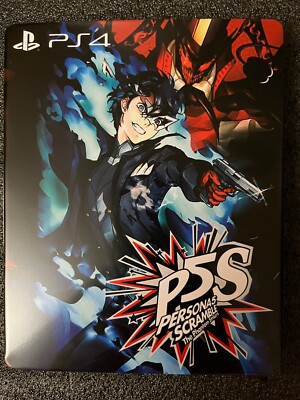 Persona 5 Scramble The Phantom Strikers PS5 CUSTOM Steelbook Case (NO GAME
