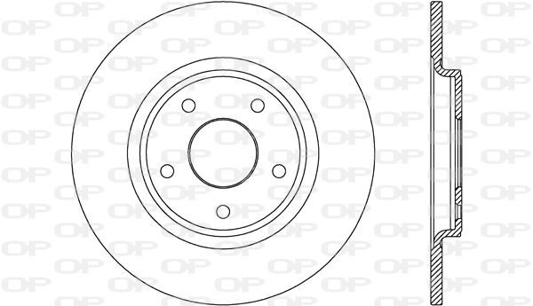 Disques de frein fonte haute teneur en carbone pour Fiat Freemont 2.0 JTD