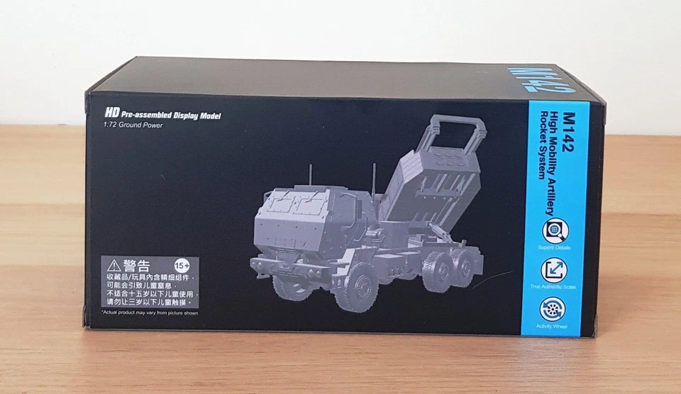 Sistema de cohetes de artillería de alta movilidad Dragon 1:72 63238 M142 HIMARS Ejército de Estados Unidos Foto 3 de 4