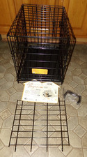 Dog Crate Midwest Life Stages 18" Double Door Folding Metal Dog Crate Divider