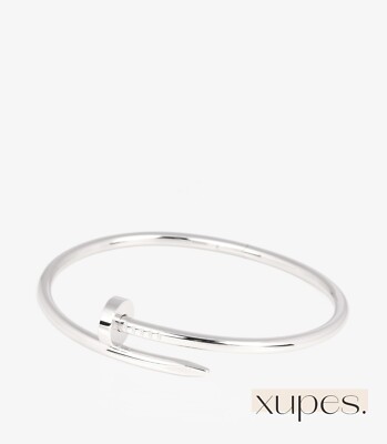 Cartier Armband 18 kt Weißgold Juste un Clou Größe 19 cm
