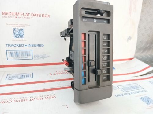 1988-1993 OEM Chevy Blazer s10, S15 GMC Jimmy HVAC Climate Temp Control Unit
