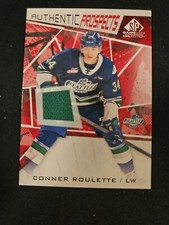21-22 CHL SP Game Used Conner Roulette Authentic Prospects Jersey 
