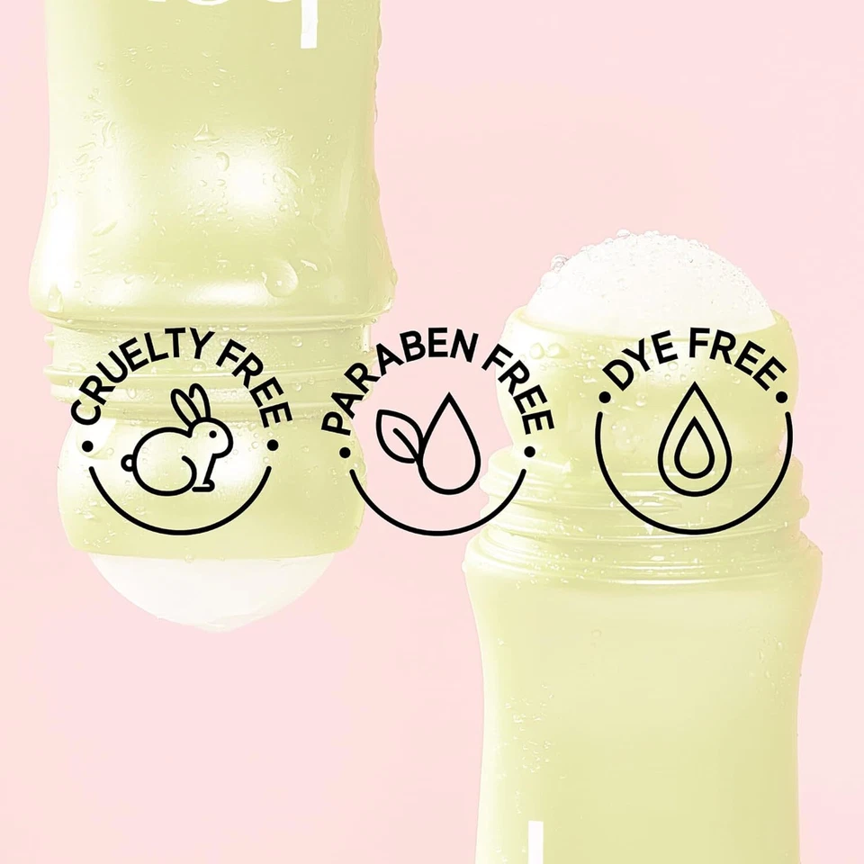 Antitranspirante invisible Ban Original sin perfume 24 horas, roll-on, 3,5 oz, paquete de 2 Foto 3 de 4