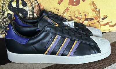 Adidas Superstar Originals Classic Sneakers FZ6475 Laker Colors US