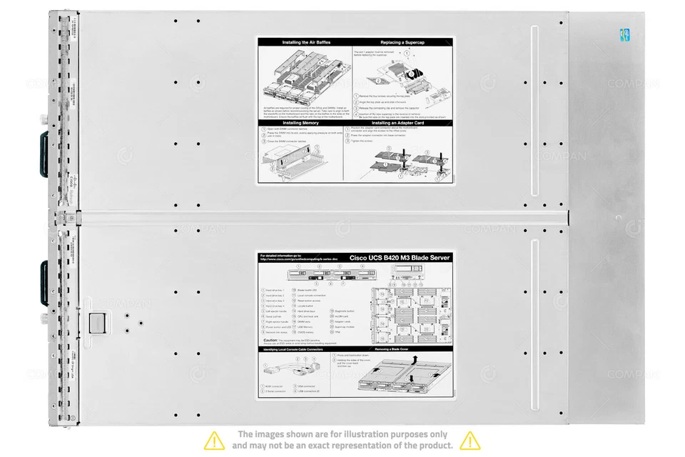 CISCO Blade Server UCS B420 M3 4SFF 2x Xeon E5-4620 V2 1TB RAM - Image 4 of 4