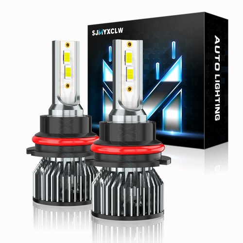 For Mazda B3000 B4000 2000-2008 9007 LED Headlight High / Low Beam Bulbs 6500K