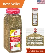 13 oz All Purpose Salt-Free Seasoning Blend - Ideal for Chefs & Professionals