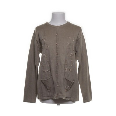 Solution, Strickjacke, Damen, Größe: L, Beige, Acryl, Feinstrick #DP6
