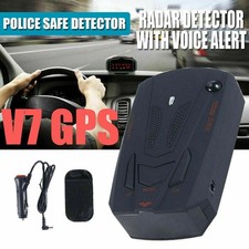 Car 16 Band Laser Radar Detector GPS Camera 360 Anti-Police Voice Alert Speed V7