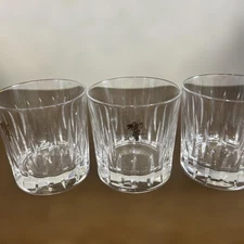 SUNTORY Hibiki Rocks Glass 3 Piece Set 8.5cm New Authentic Product From Japan