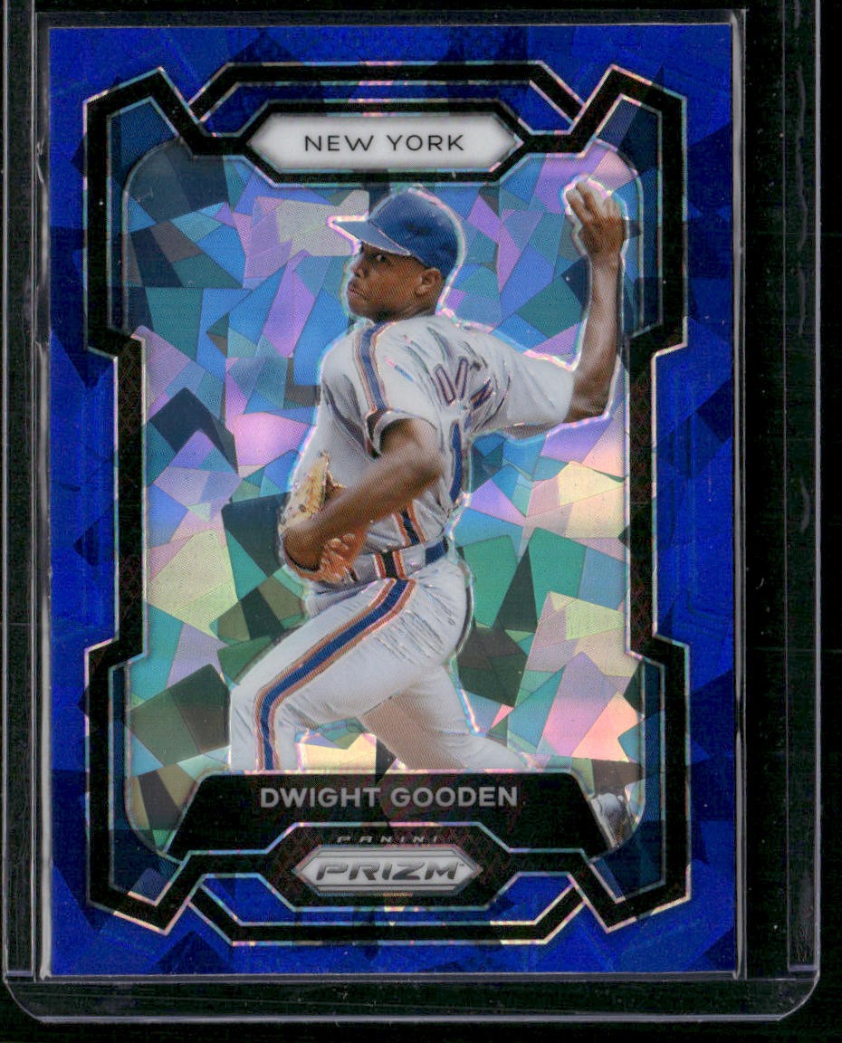 2024 Panini Prizm #156 Dwight Gooden Blue Ice Prizms