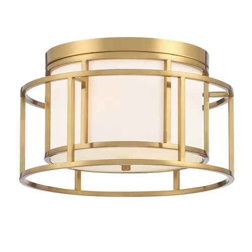 Hulton 2-Light Ceiling Mount in Luxe Gold - Picture 1 of 4