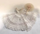 Vintage 1960's Mattel Barbie Doll Plantation Belle Dress & Hat Outfit #966