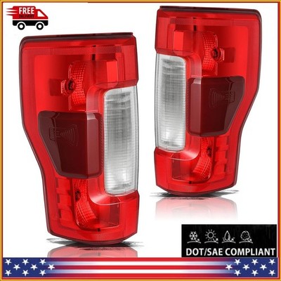 Halogen Taillight for 2017 2018 2019 Ford F250 F350 Super Duty w/ Blind Spot