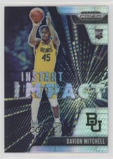2021-22 Panini Prizm Draft Picks Instant Impact Hyper Davion Mitchell #11 0m1w