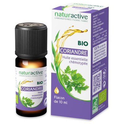 Entdecken Sie das ätherische Bio-Korianderöl von Naturactive, ein außergewöhnlic