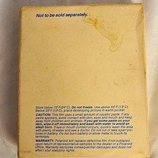 Polaroid Instant Camera Film Pack - Not to Be Sold Separately