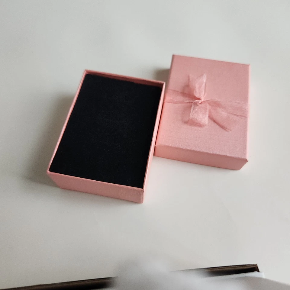 Silver Tone Half-Moon Stud Earrings Modern Minimalist Design - Image 4 of 4