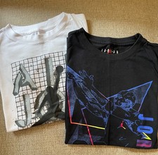 Boys Nike Air Jordan Tshirts Lot of 2 Size Youth Medium