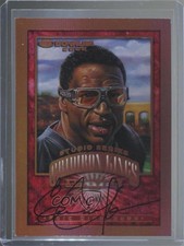 2000 Donruss All-Time Gridiron Kings Studio Series Eric Dickerson Auto HOF 1m1a