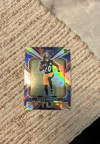 2025 Panini Select - Select Future Kaleb Johnson #22 Silver Prizm (RC)