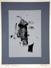 MANLIO BACOSI PERUGIA PPROVA ARTISTA, RITRATTO