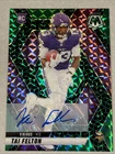 2025 Panini Mosaic Football Green Spectris FOTL Tai Felton #329