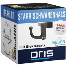 Für Ford Focus CC Coupe-Cabrio ab 07 Oris Anhängerkupplung starr + 13pol E-Satz