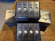 Brand New Mizuno Pro X Golf Balls White No Logos 6 Dozen Free Shipping
