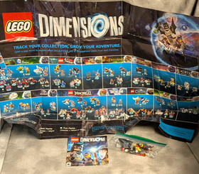 Lego Dimensions Lot Gremlins Ghost Busters Batman Movie Robin Starter PS3/4 WiiU