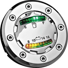 Kuryakyn Informer Led Fuel Battery Gauge Chrome Kuryakyn Informer Led Fuel Battery Gauge Chrome