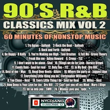 90'S R&B CLASSIC MIX VOL 2  NON STOP MUSIC VARIOUS ARTISTS