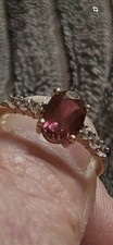 gemporia cruzerio rubbelite gold ring