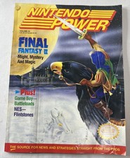 Nintendo Power Magazine Volume 30 November 1991 With Poster Final Fantasy II