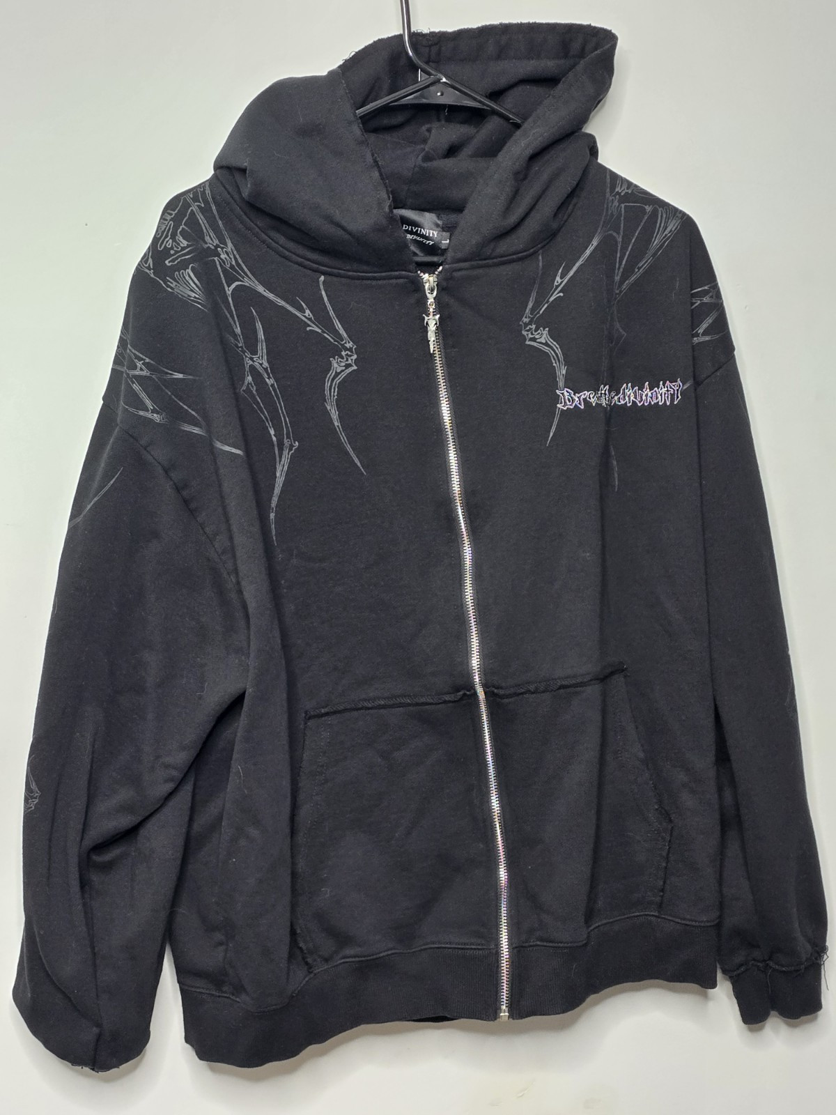 Breathe Divinity Zip Up Hoodie L | eBay