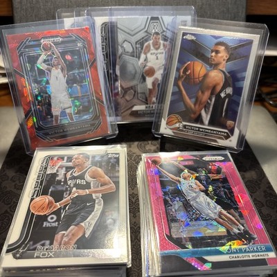   (3) Victor Wembanyama RC s & Other Spurs 65 Card Lot Read Description Below