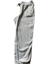 Calvin Klein Performance Gray raised logo active sweat pant jogger Large NWT