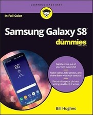 Samsung Galaxy S8 For Dummies (For Dummies (Computer/Tech)), Hughes, Bill, Used;