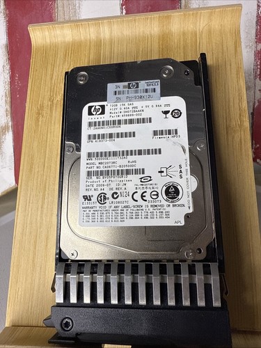 3 X HP 72G 15K SAS 2.5 Server Hard Drive 418398-001 DL380 ML370 G5 G6