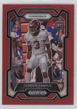 2024 Panini Prizm Draft Picks Red Prizm 34/299 Terrion Arnold #116 1c79