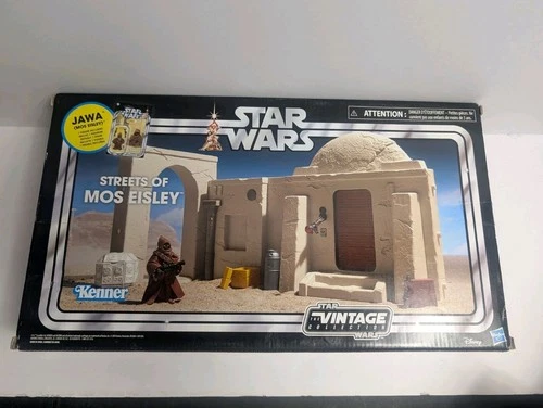 Star Wars Vintage Collection Streets of Mos Eisley Playset Kenner Jawa Figure