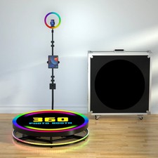 80cm 360 Rotating|Photo Booth Automatic Selfie unit for Events Weddings UK STOCK