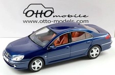 Peugeot 607 3.0 V6 Phase II Blue Montebello 2008 1:18 OT485 by OttOmobile