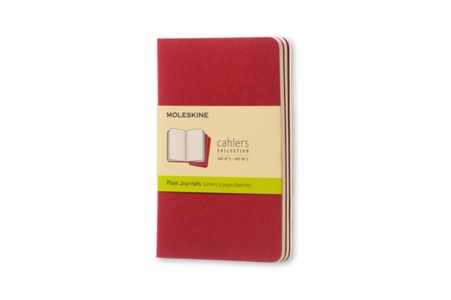 Moleskine Plain Cahier - Red Cover (3 Set) by  Moleskine,  Mo... - 9788862930970 - Image 6