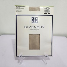 Vtg Givenchy Body Smoothers Support Leg Sheer to Waist Pantyhose La Creme Size B