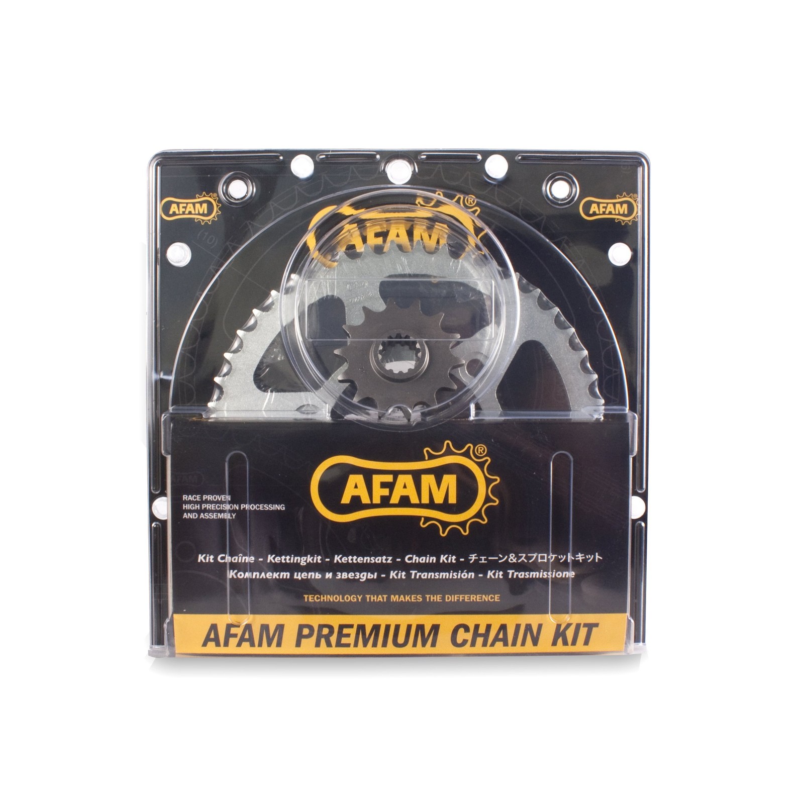 Kit chaîne moto Yamaha XG 250 Tricker kit acier transmission 01226100