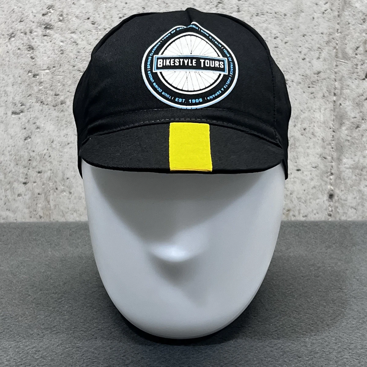 Casquette Cyclisme Le Tour De France Jaune Et Noir - Taille Unique Adulte